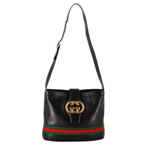 Authentic Gucci GG Sherry Ophidia Crossbody Shoulder Bag Messenger Tote Leather - Picture 2 of 16